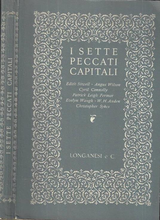 I sette peccati capitali - copertina