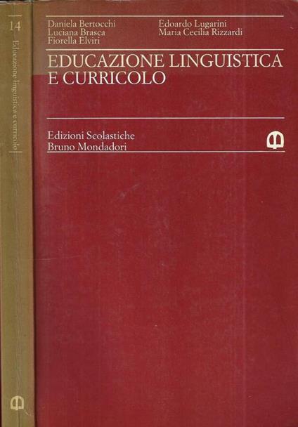 Educazione linguistica e curricolo - copertina