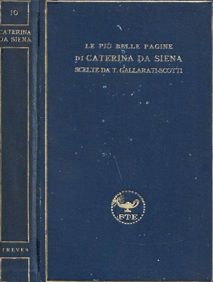 Le più belle pagine di Caterina da Siena - copertina