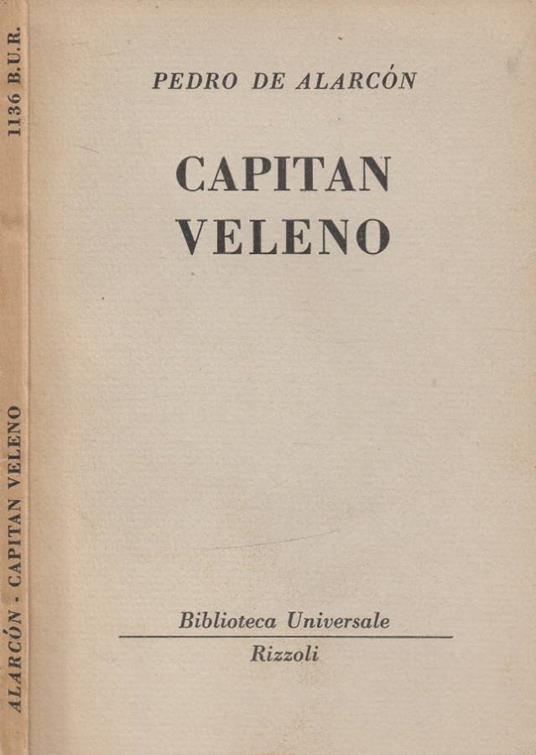 Capitan Veleno - Pedro A. de Alarcón - copertina