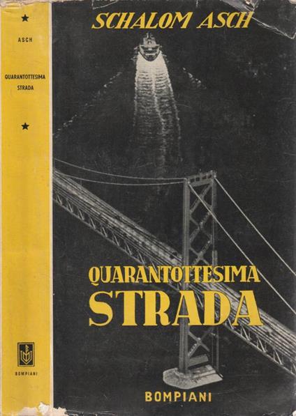 Quarantottesima strada - Sholem Asch - copertina