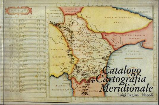 Catalogo di Cartografia Meridionale - copertina