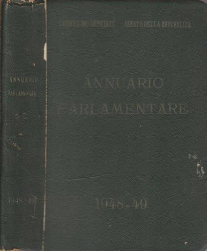 Annuario Parlamentare - copertina