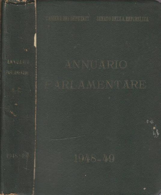 Annuario Parlamentare - copertina