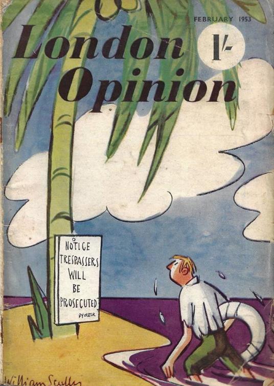 London Opinion. February 1953 - copertina