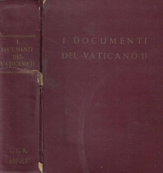 I documenti del Vaticano II - copertina