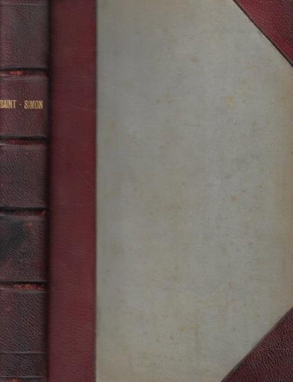 Saint-Simon - copertina