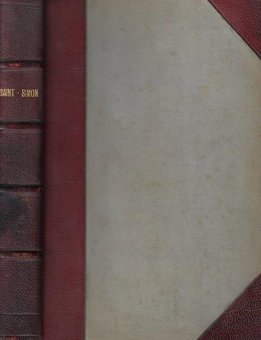Saint-Simon - copertina