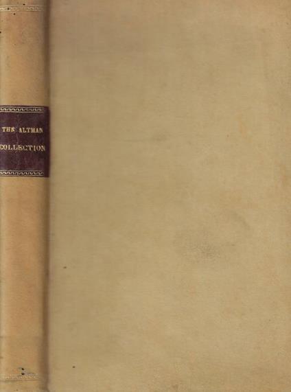 Handbook of the Benjamin Altman collection - copertina