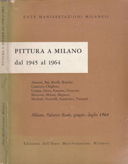 Pittura a Milano - copertina