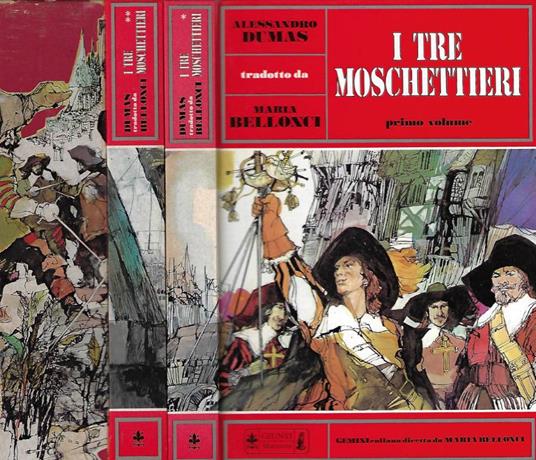 I tre moschettieri - Alexandre Dumas - copertina