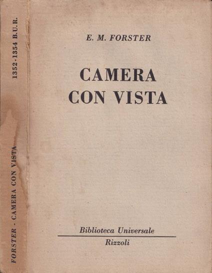 Camera con vista - Edward M. Forster - copertina