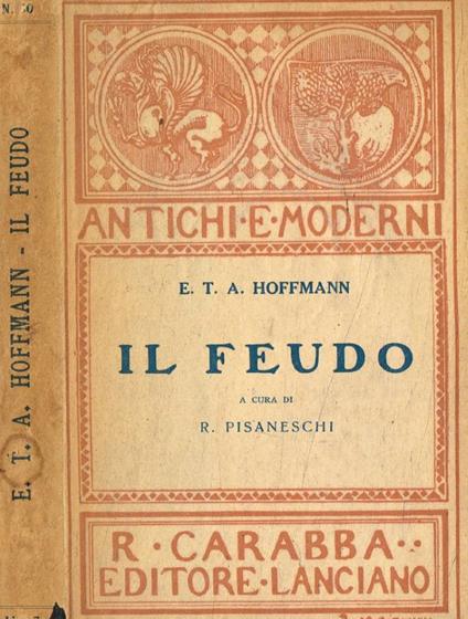 Il feudo - Ernst T. Hoffmann - copertina
