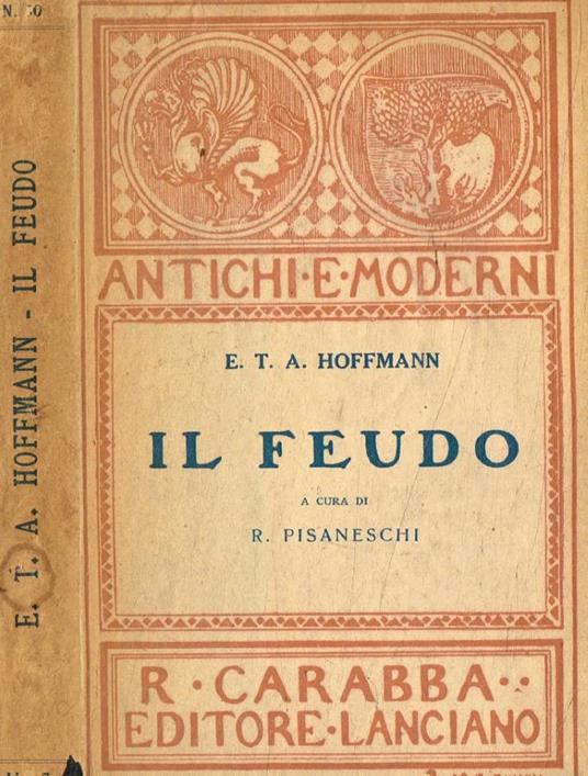 Il feudo - Ernst T. Hoffmann - copertina