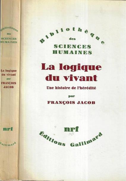 La logique du vivant - François Jacob - copertina