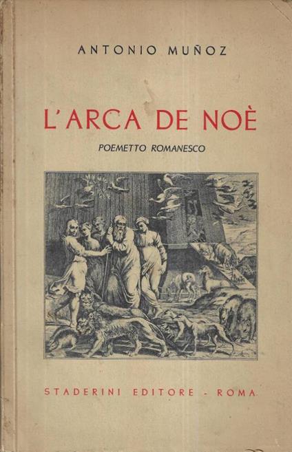 L' arca de Noè - Antonio Muñoz - copertina