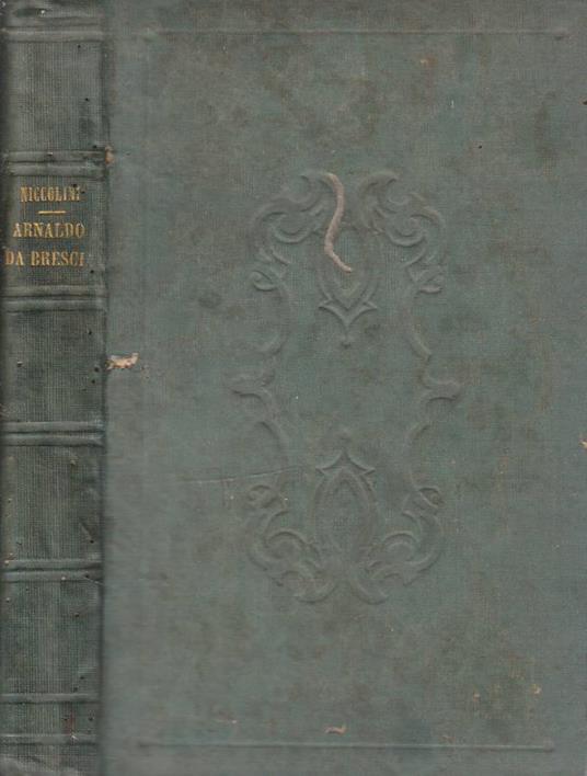 Arnaldo da Brescia - Giovanni Nicolini - copertina