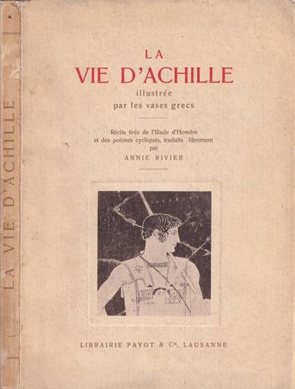 La vie d'Achille - Omero - copertina