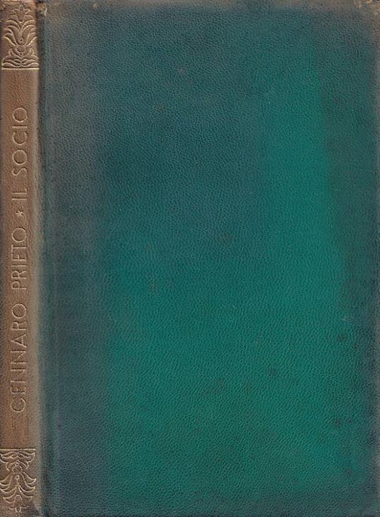 Il socio - Gregorio Prieto - copertina