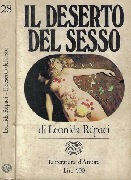 Il deserto del sesso - Leonida Rèpaci - copertina