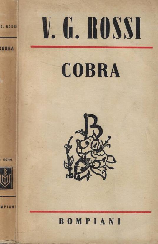 Cobra - Vittoria Rossi - copertina