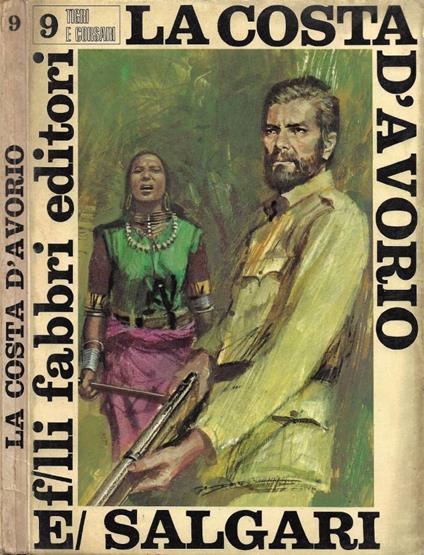 La Costa d'Avoria - Emilio Salgari - copertina