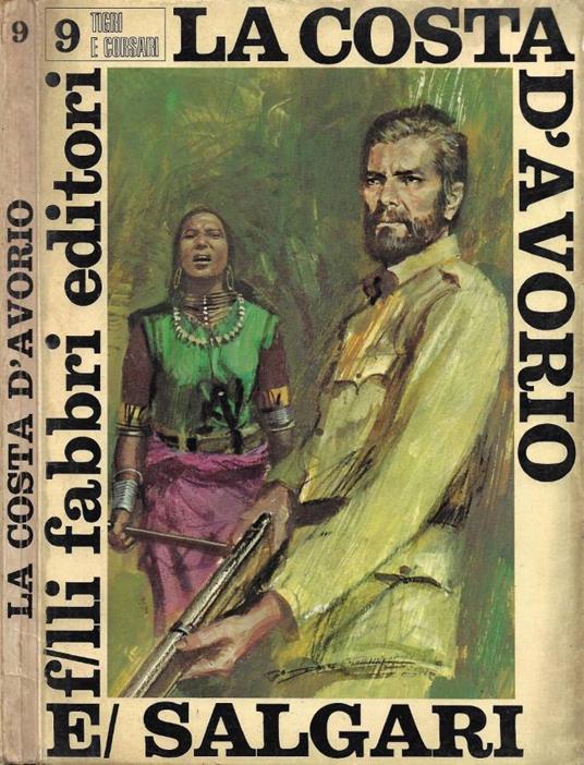 La Costa d'Avoria - Emilio Salgari - copertina