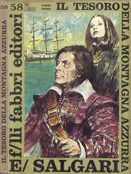 Il Tesoro della Montagna Azzurra. Prima Parte - Emilio Salgari - copertina