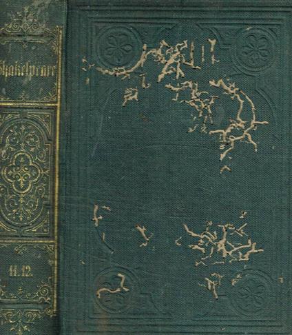 Shakespeare's dramatische werke vol.XI-XII - William Shakespeare - copertina