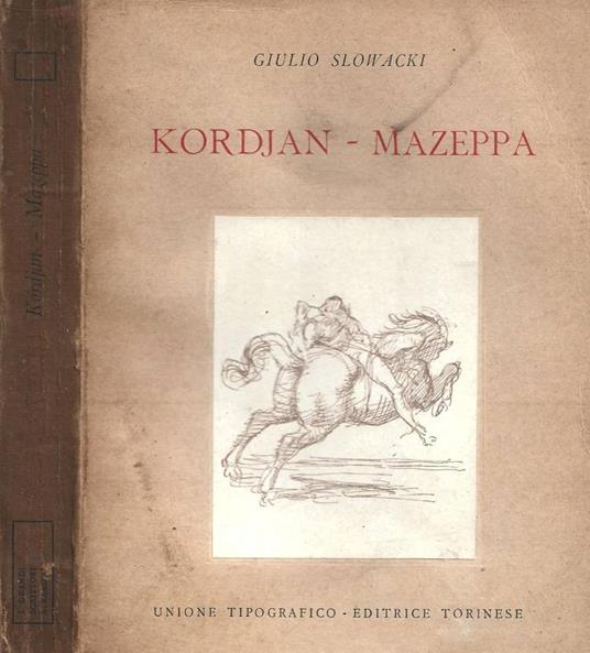 Kordjan - Mazeppa - Juliusz Slowacki - copertina