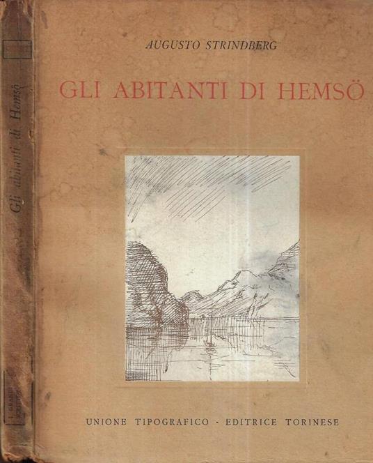 Gli abitanti di Hemso - August Strindberg - copertina