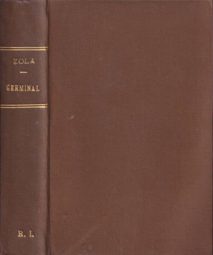 Germinal, vol. I - Émile Zola - copertina