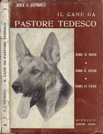 Il cane da pastore tedesco - copertina