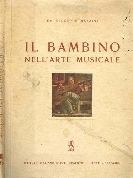 Il bambino nell'arte musicale - copertina