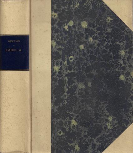 Fabiola o La Chiesa delle Catacombe - copertina