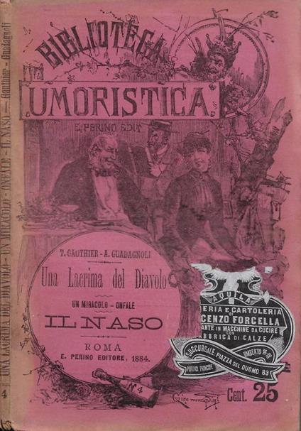 Una lacrima del Diavolo (Un miracolo - Onfale) - Il Naso - copertina