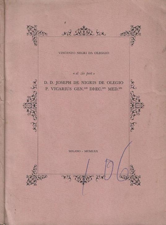 el zio pret - copertina