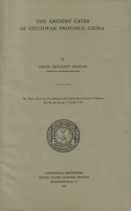 The ancient caves of Szechwan Providence, China - copertina