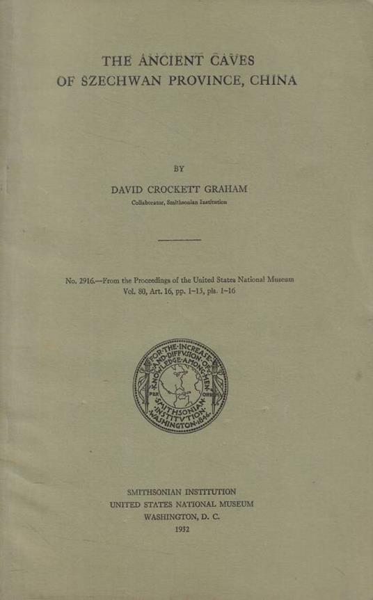 The ancient caves of Szechwan Providence, China - copertina