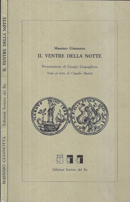 Il ventre della notte ( Autografo ) - copertina