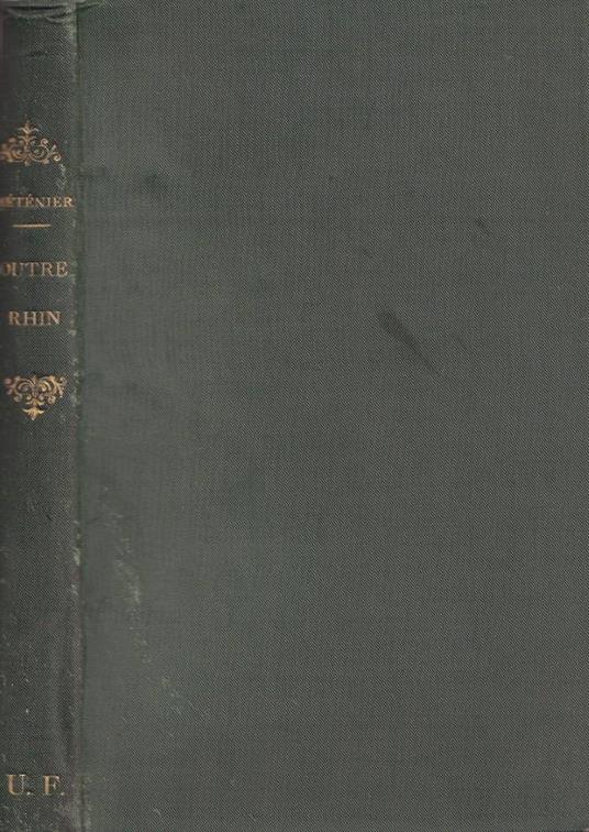 Outre-rhin - copertina