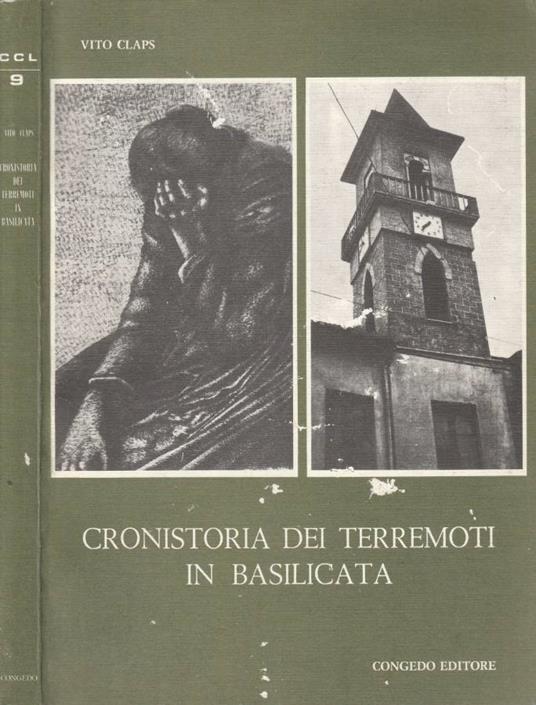 Cronistoria dei terremoti in Basilicata - copertina