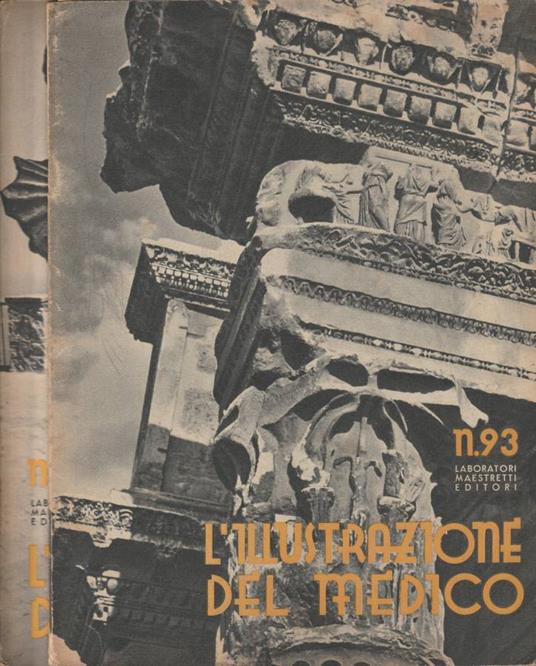 L' illustrazione del medico n 93,94, marzo, maggio 1949 - copertina