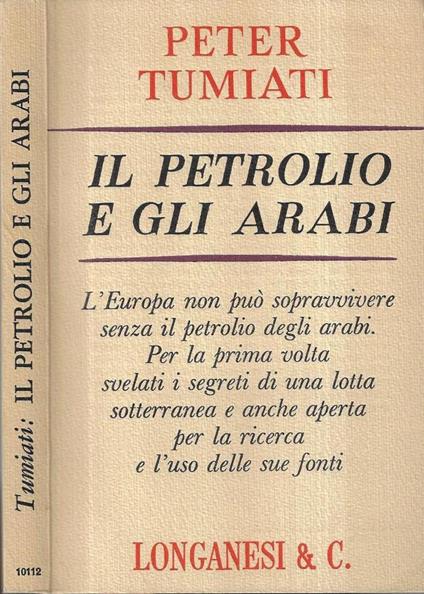 Il petrolio e gli arabi - copertina