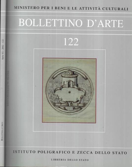 Bollettino d' arte 122 - copertina