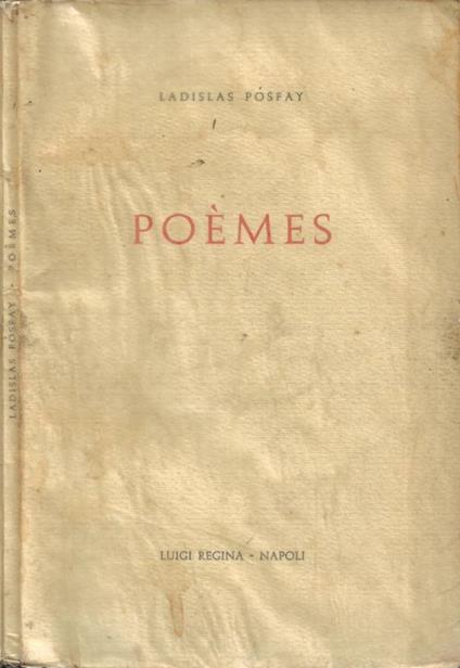 Poèmes - copertina