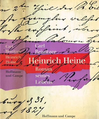 Heinrich Heine. Roman seines lebens - copertina