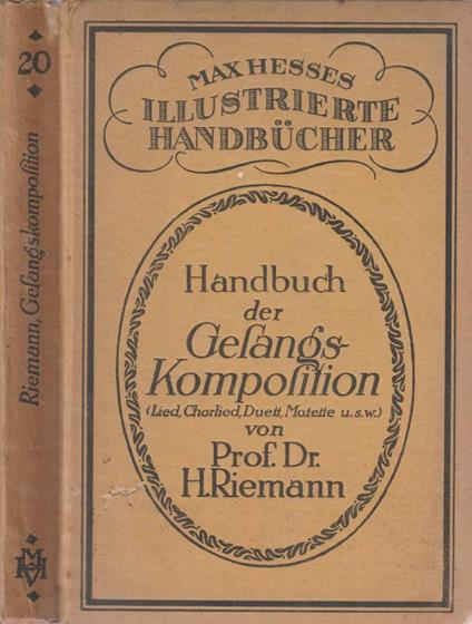 Katechismus der Gesangskomposition - copertina