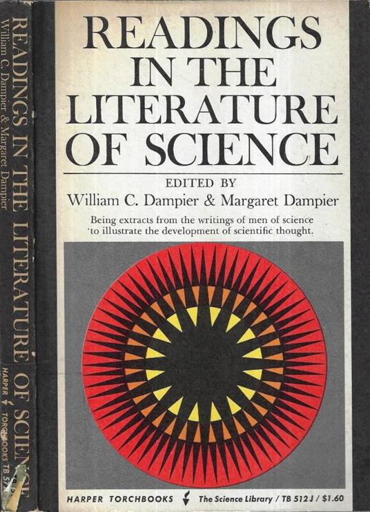 Readings in the literature of science - copertina
