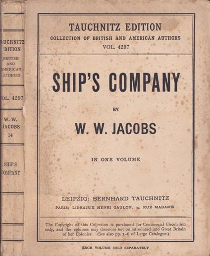 Ship's company - copertina